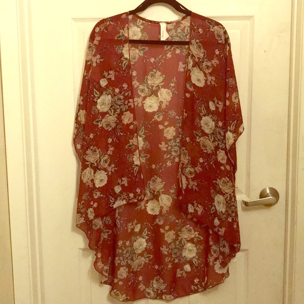 Floral kimono